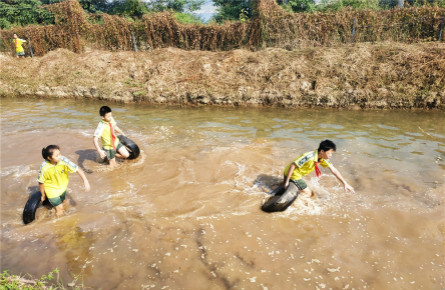 梧州市小學生國防教育活動圓滿結束